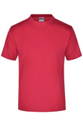 James & Nicholson Rundhals T-Shirt red