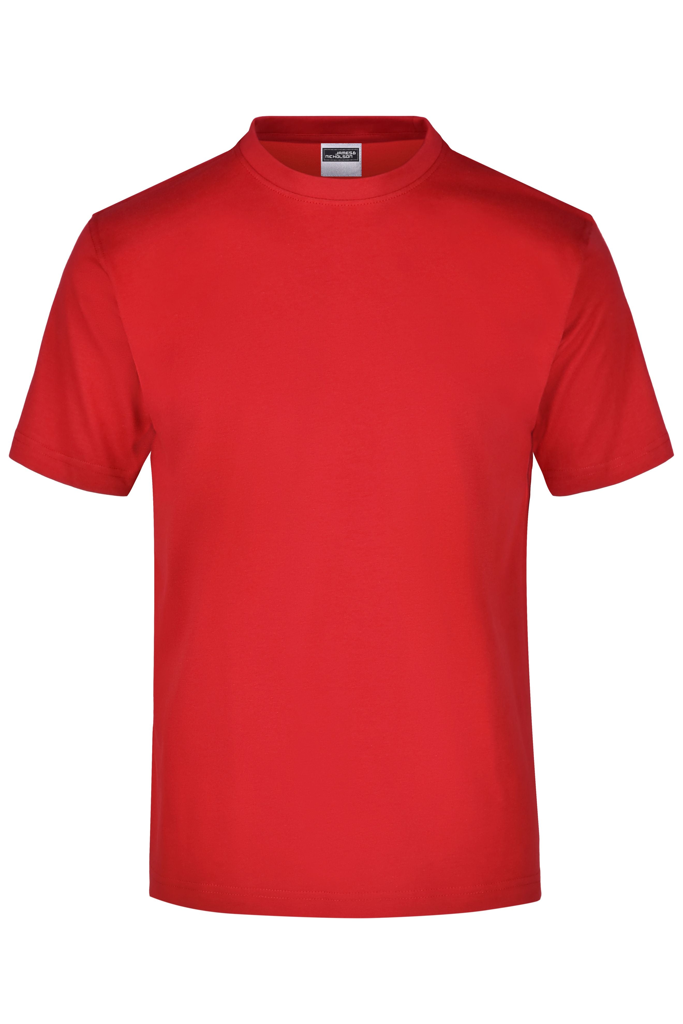 James & Nicholson Rundhals T-Shirt tomato