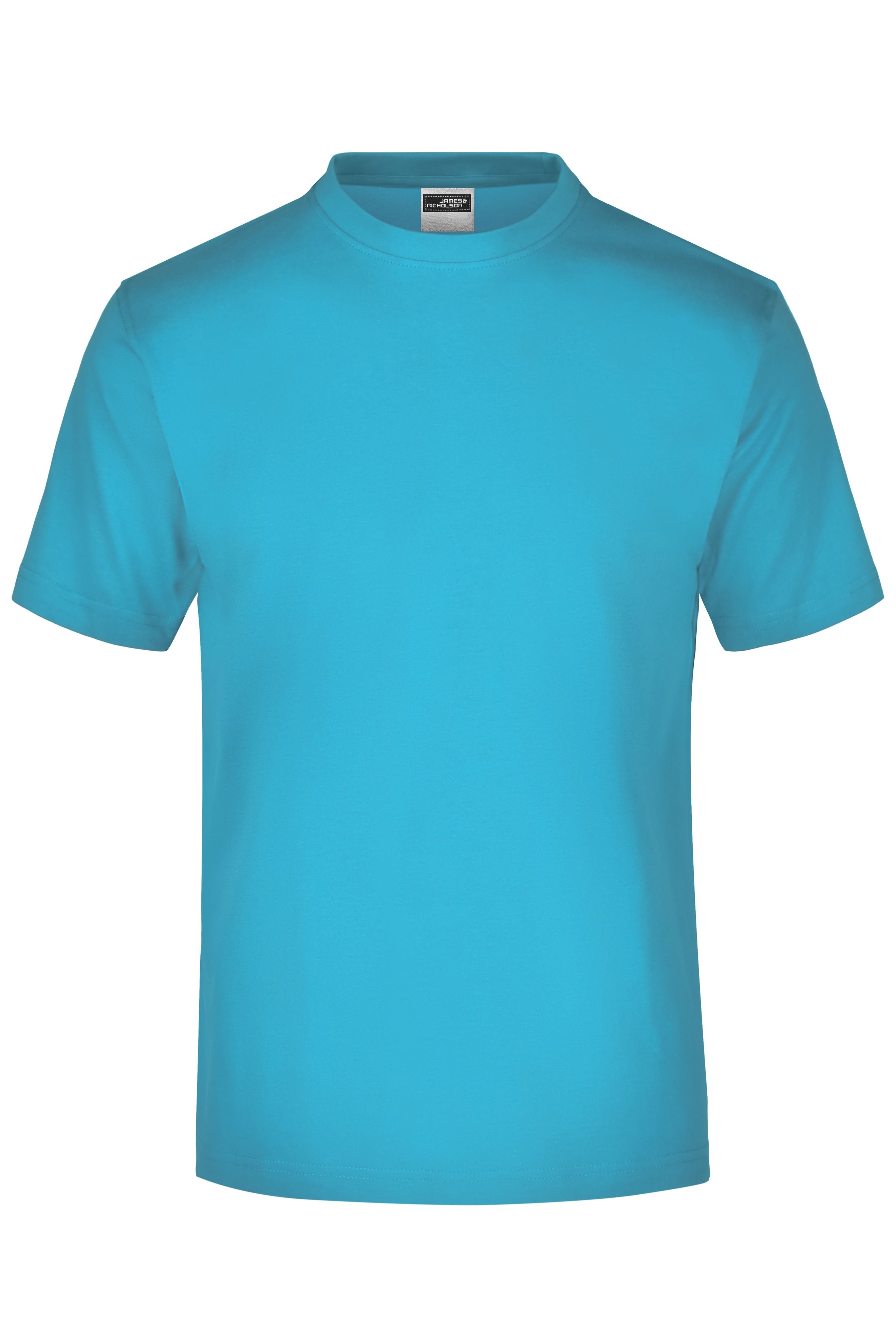 James & Nicholson Rundhals T-Shirt turquoise