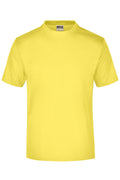James & Nicholson Rundhals T-Shirt yellow