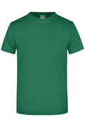 James & Nicholson Hochwertiges T-Shirt mit Rundhals dark-green