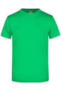 James & Nicholson Hochwertiges T-Shirt mit Rundhals fern-green