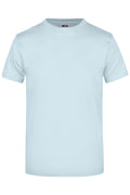 James & Nicholson Hochwertiges T-Shirt mit Rundhals light-blue
