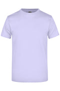James & Nicholson Hochwertiges T-Shirt mit Rundhals lilac