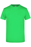 James & Nicholson Hochwertiges T-Shirt mit Rundhals lime-green