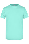James & Nicholson Hochwertiges T-Shirt mit Rundhals mint