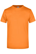 James & Nicholson Hochwertiges T-Shirt mit Rundhals orange