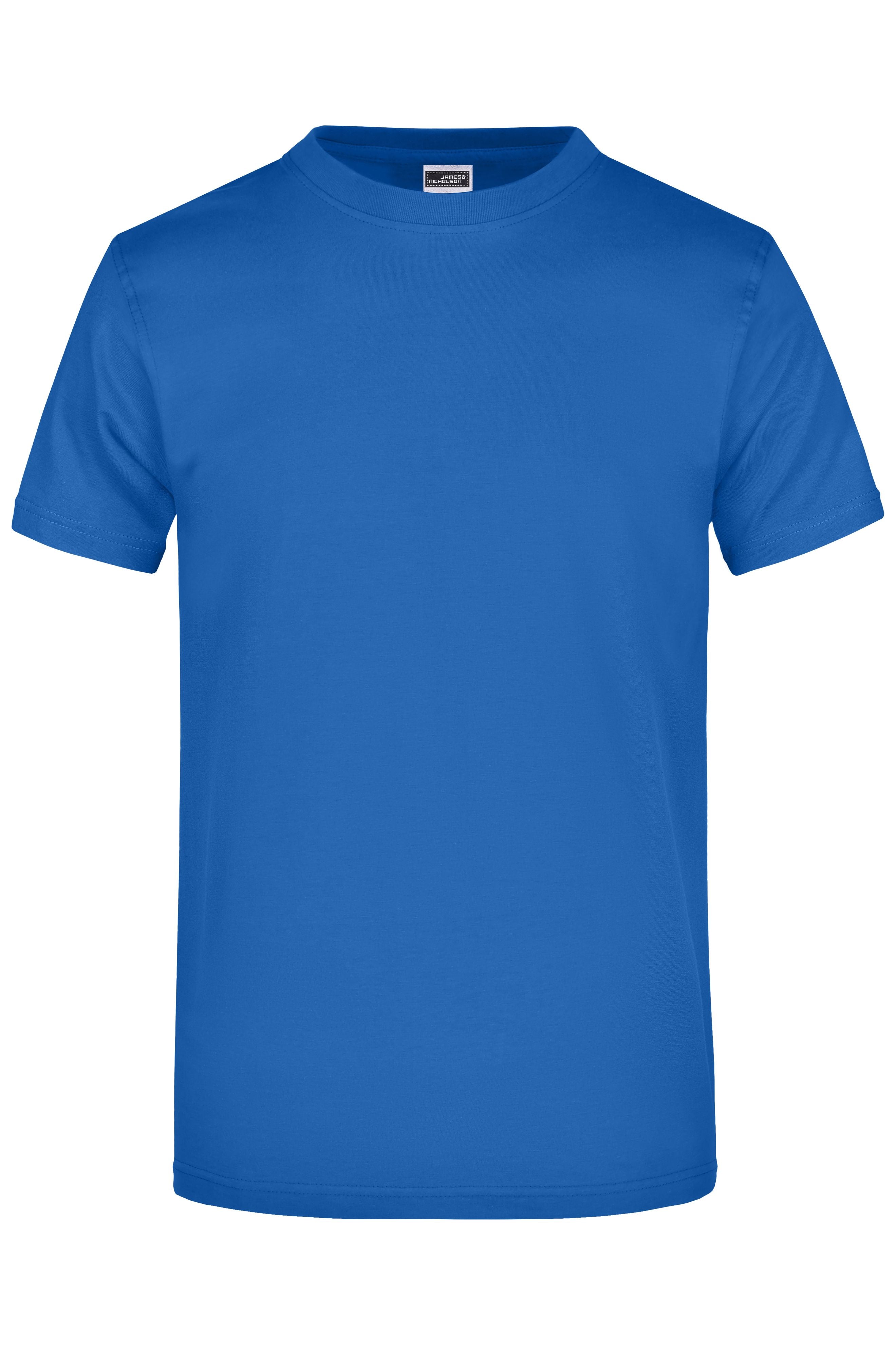 James & Nicholson Hochwertiges T-Shirt mit Rundhals royal