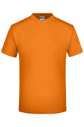 James & Nicholson T-Shirt mit V-Ausschnitt orange