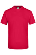 James & Nicholson T-Shirt mit V-Ausschnitt red