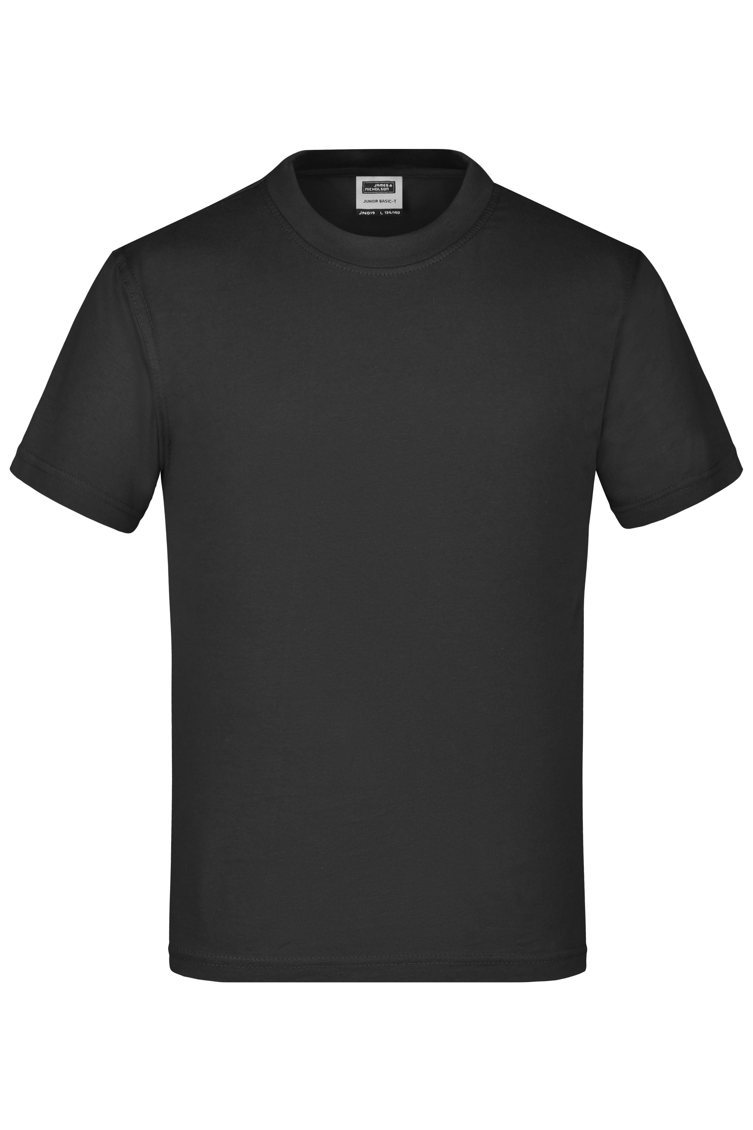James & Nicholson Kinder T-Shirt black