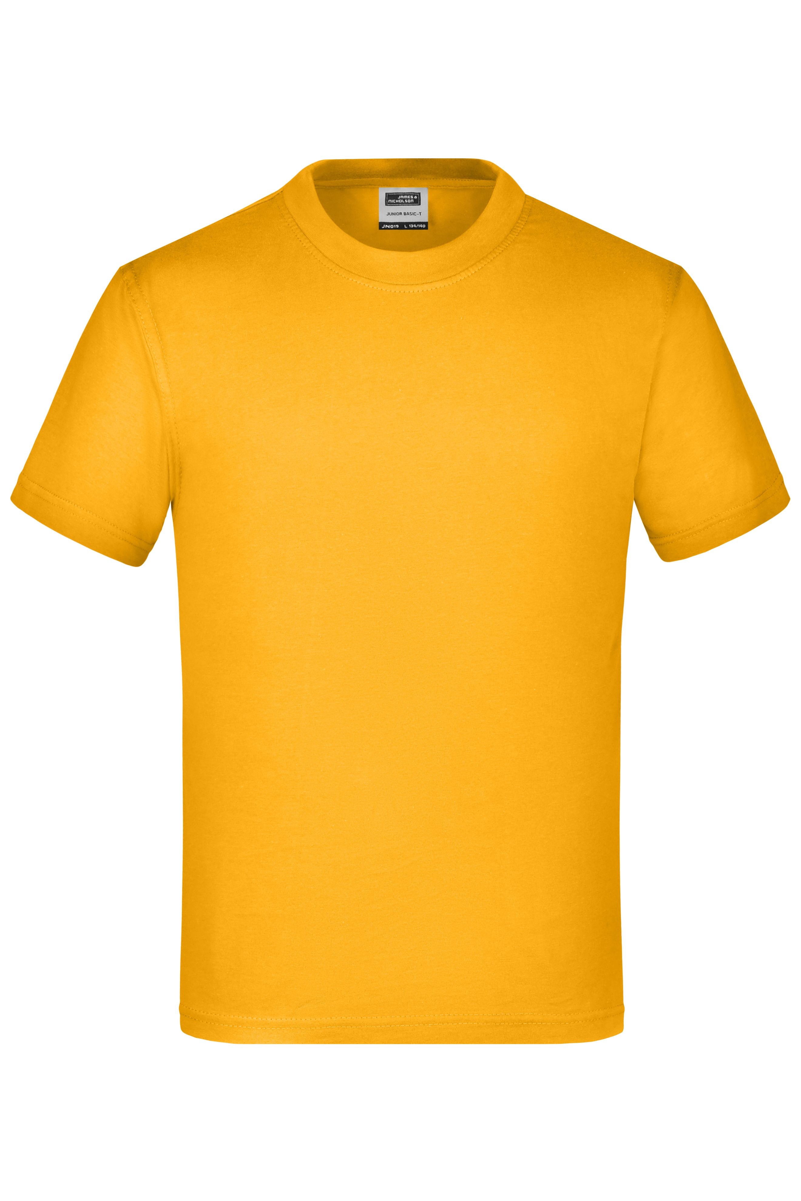 James & Nicholson Kinder T-Shirt gold-yellow