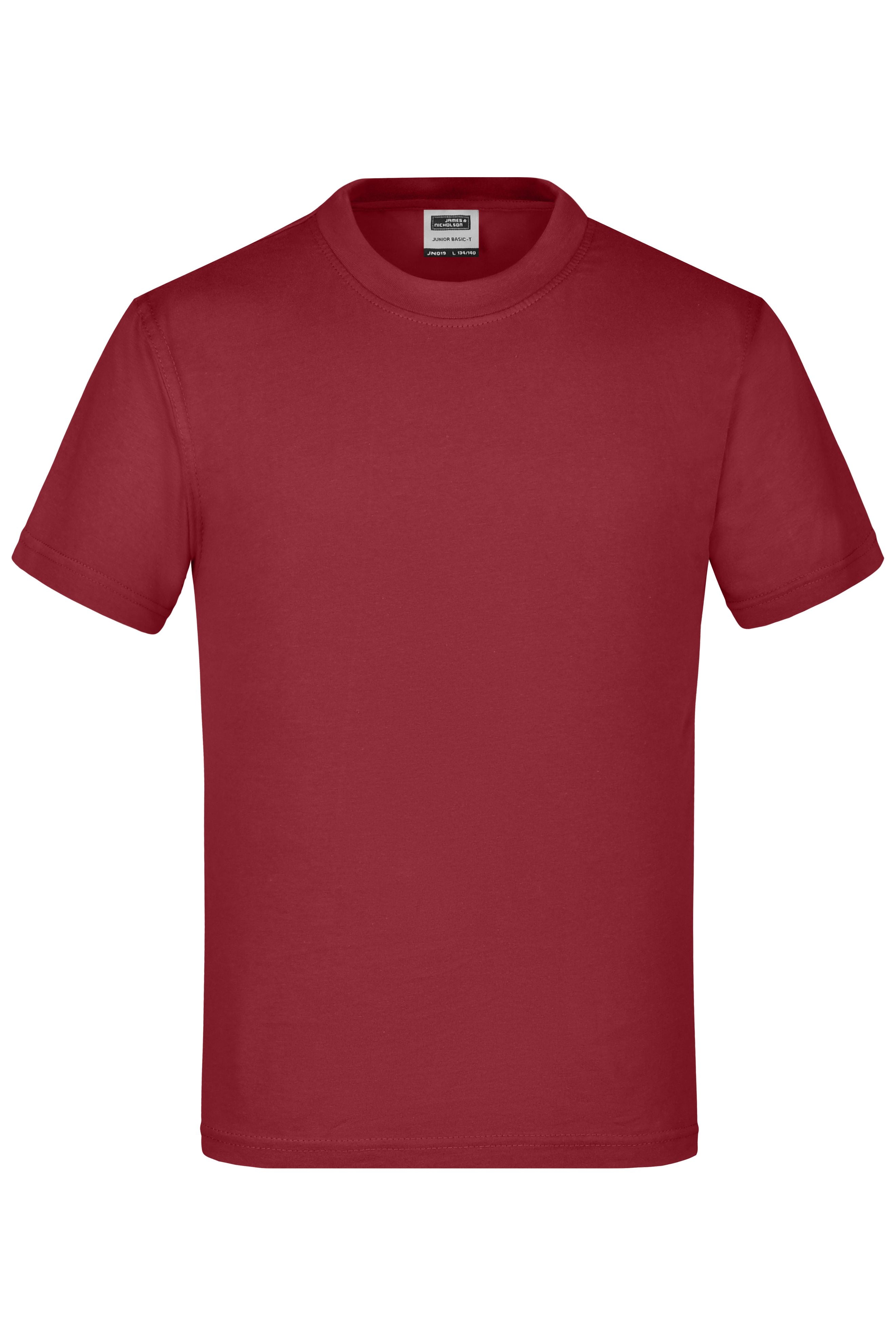 James & Nicholson Kinder T-Shirt wine