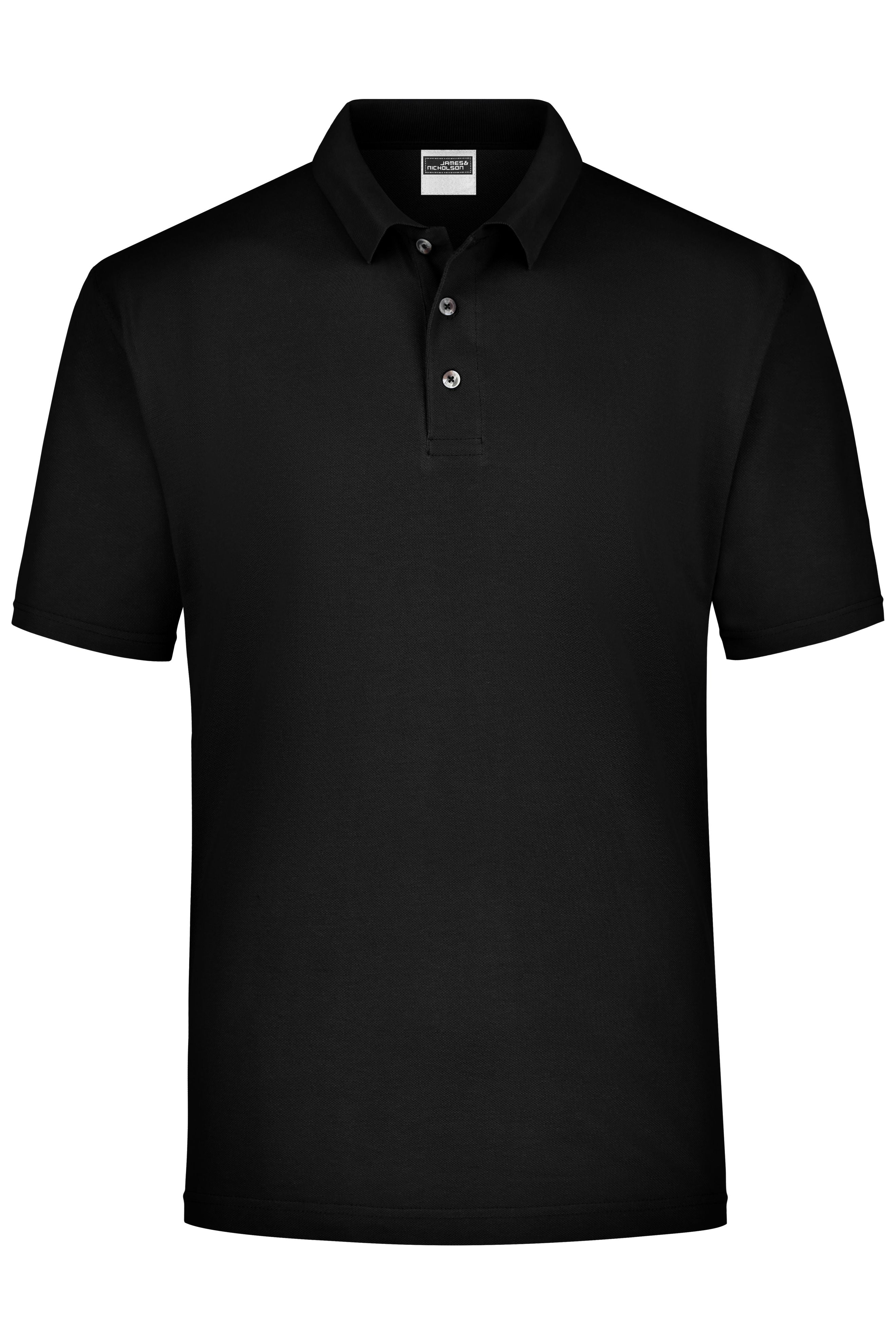 James & Nicholson Poloshirt black