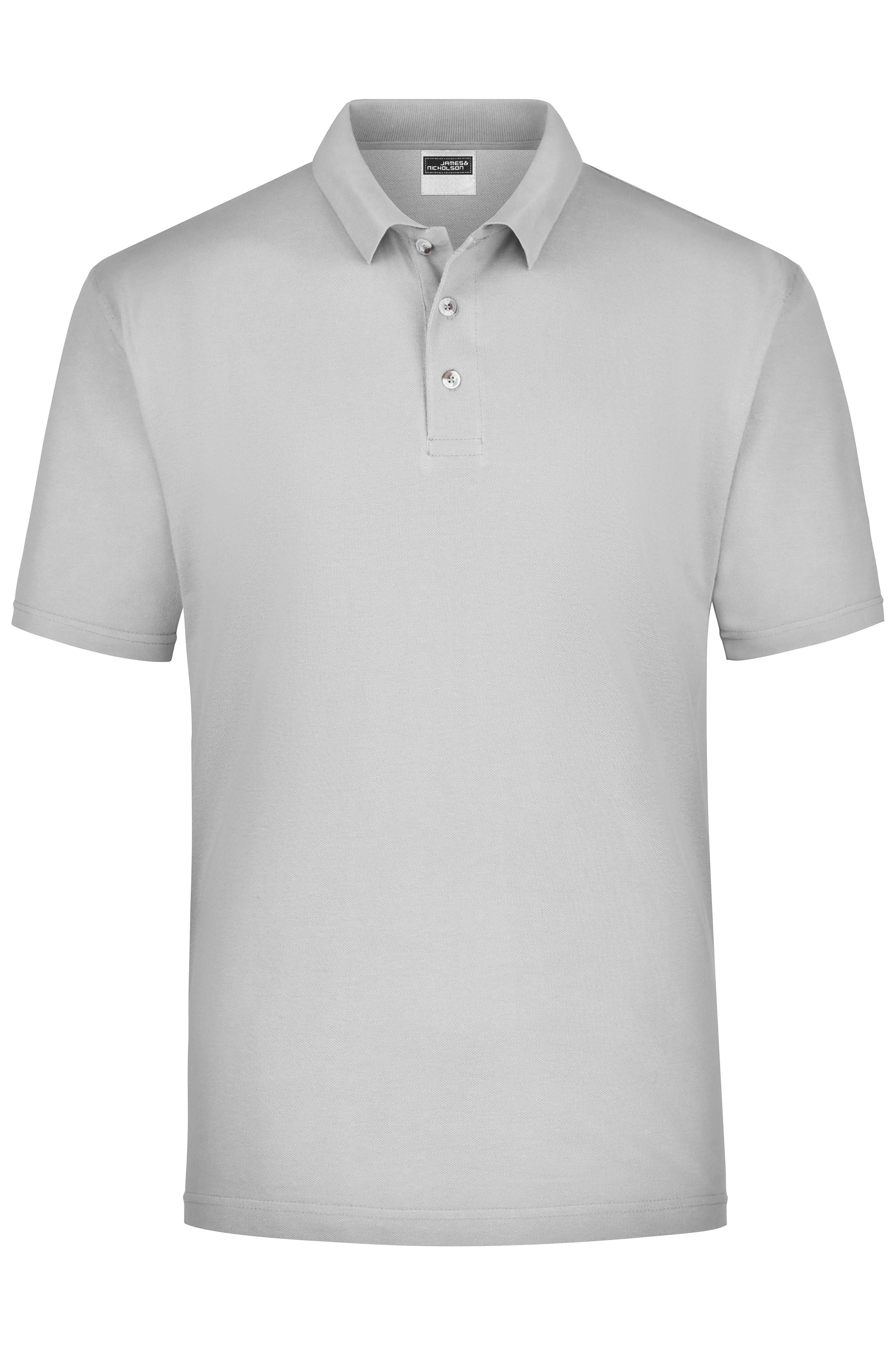 James & Nicholson Poloshirt light-grey