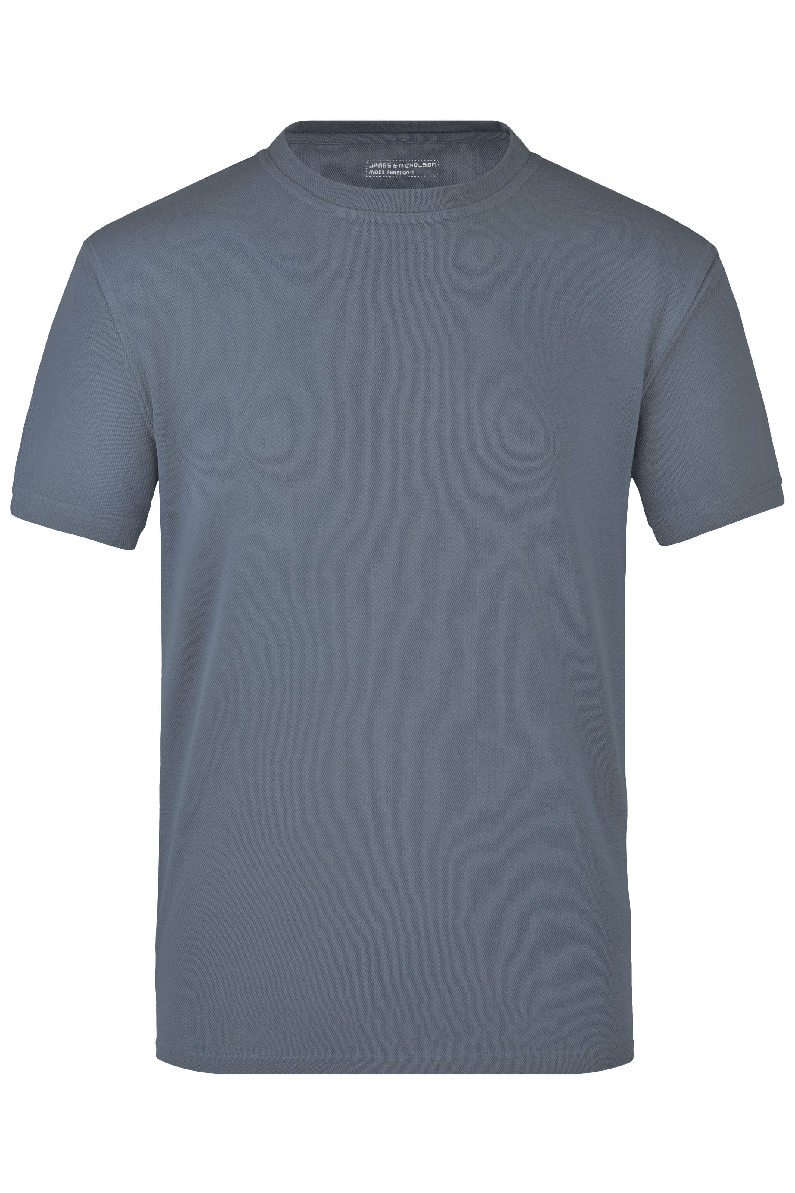 James & Nicholson CoolDry Funktions-T-Shirt carbon