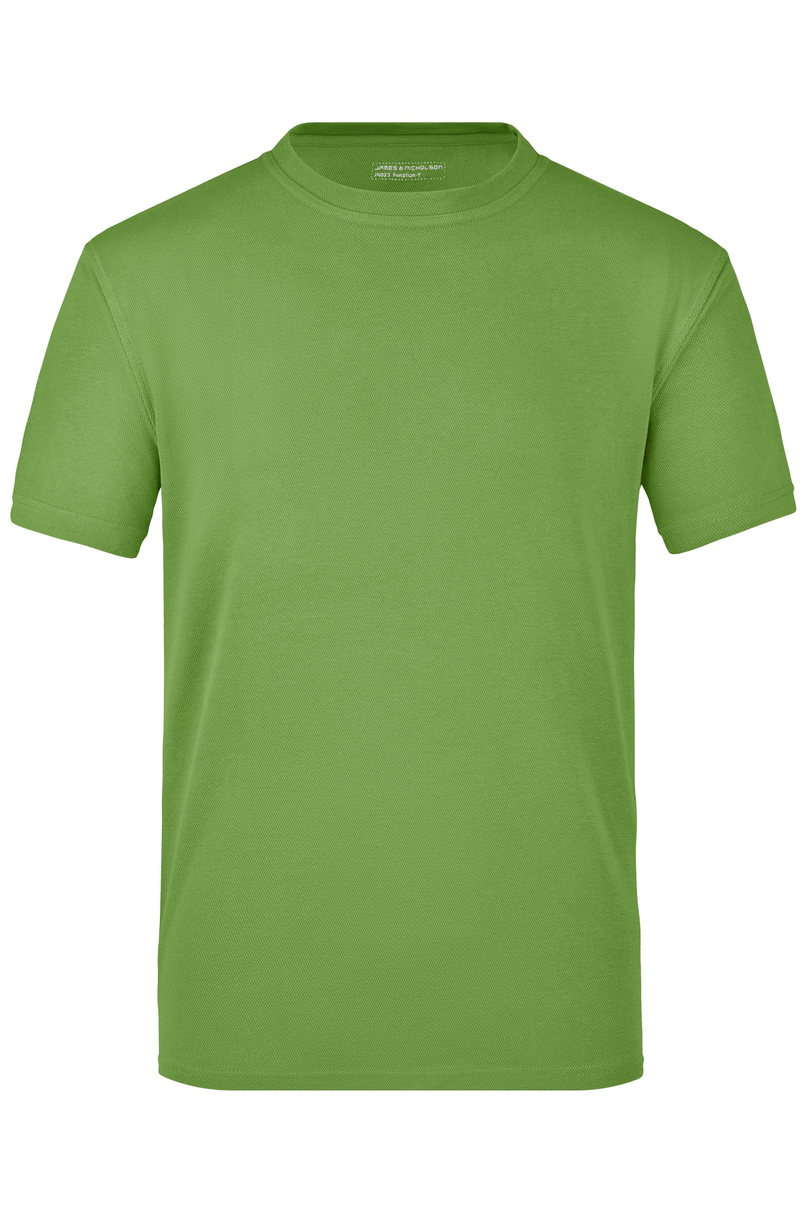 James & Nicholson CoolDry Funktions-T-Shirt grass