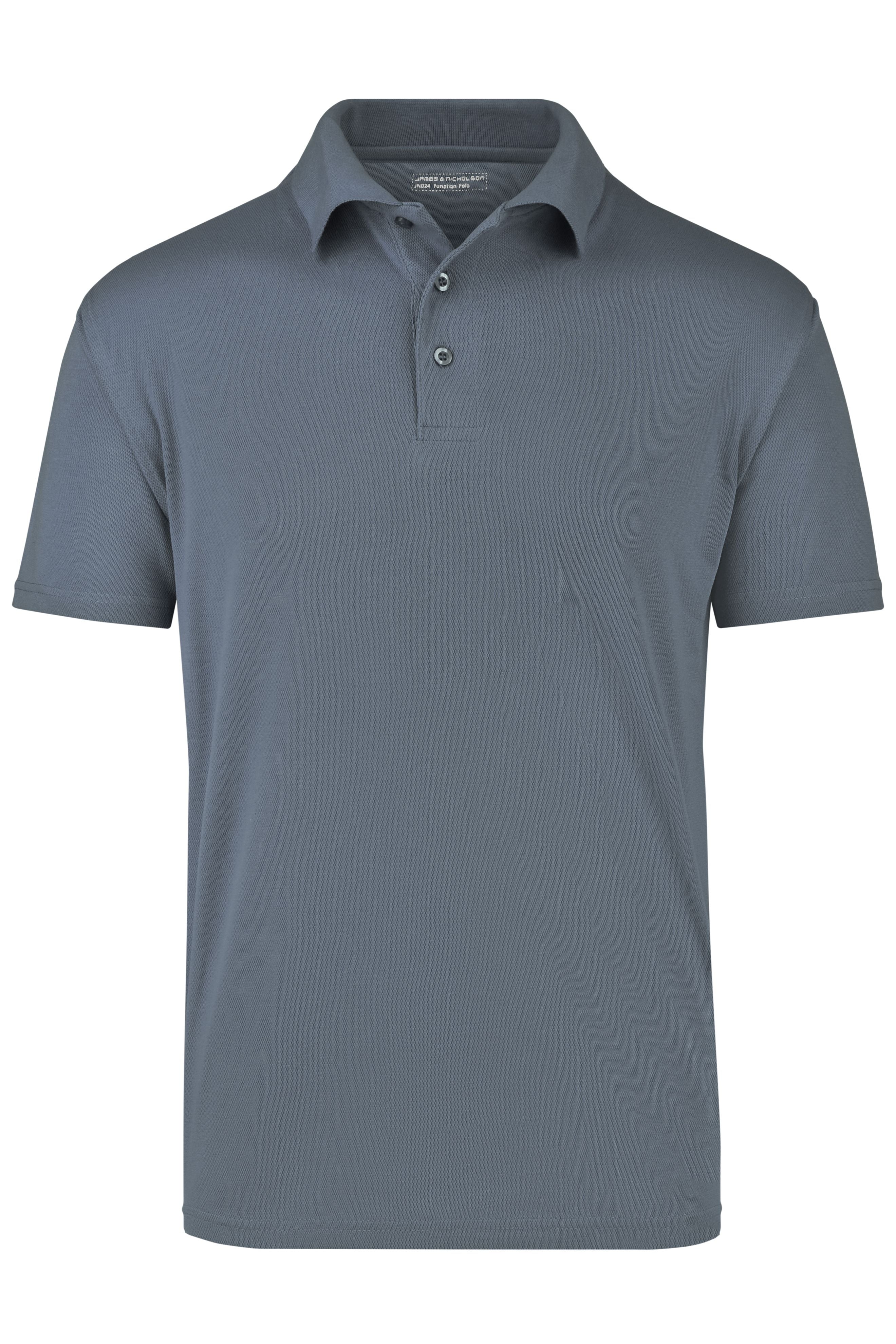 James & Nicholson Atmungsaktives Cooldry Funktions-Polo carbon