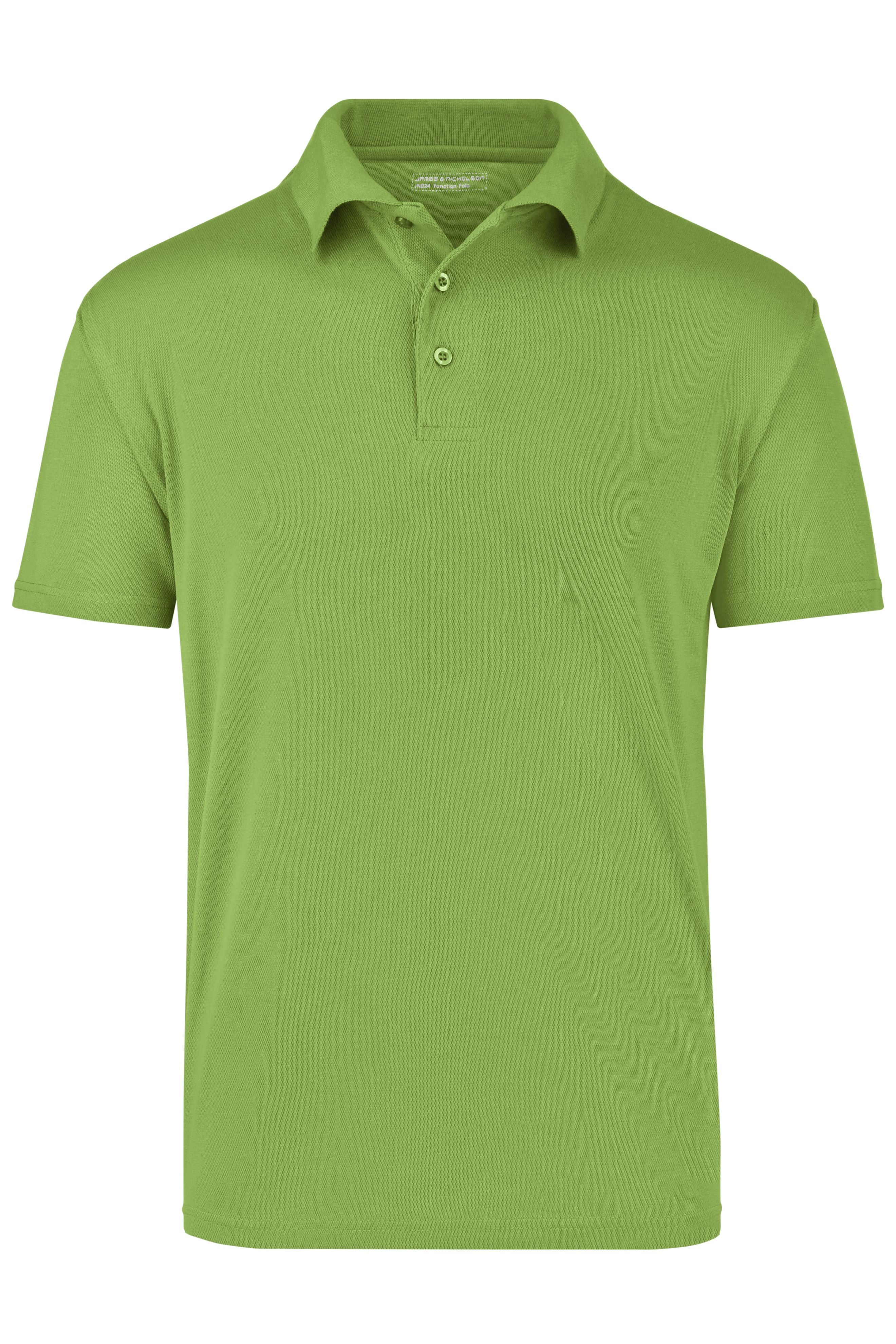 James & Nicholson Atmungsaktives Cooldry Funktions-Polo grass