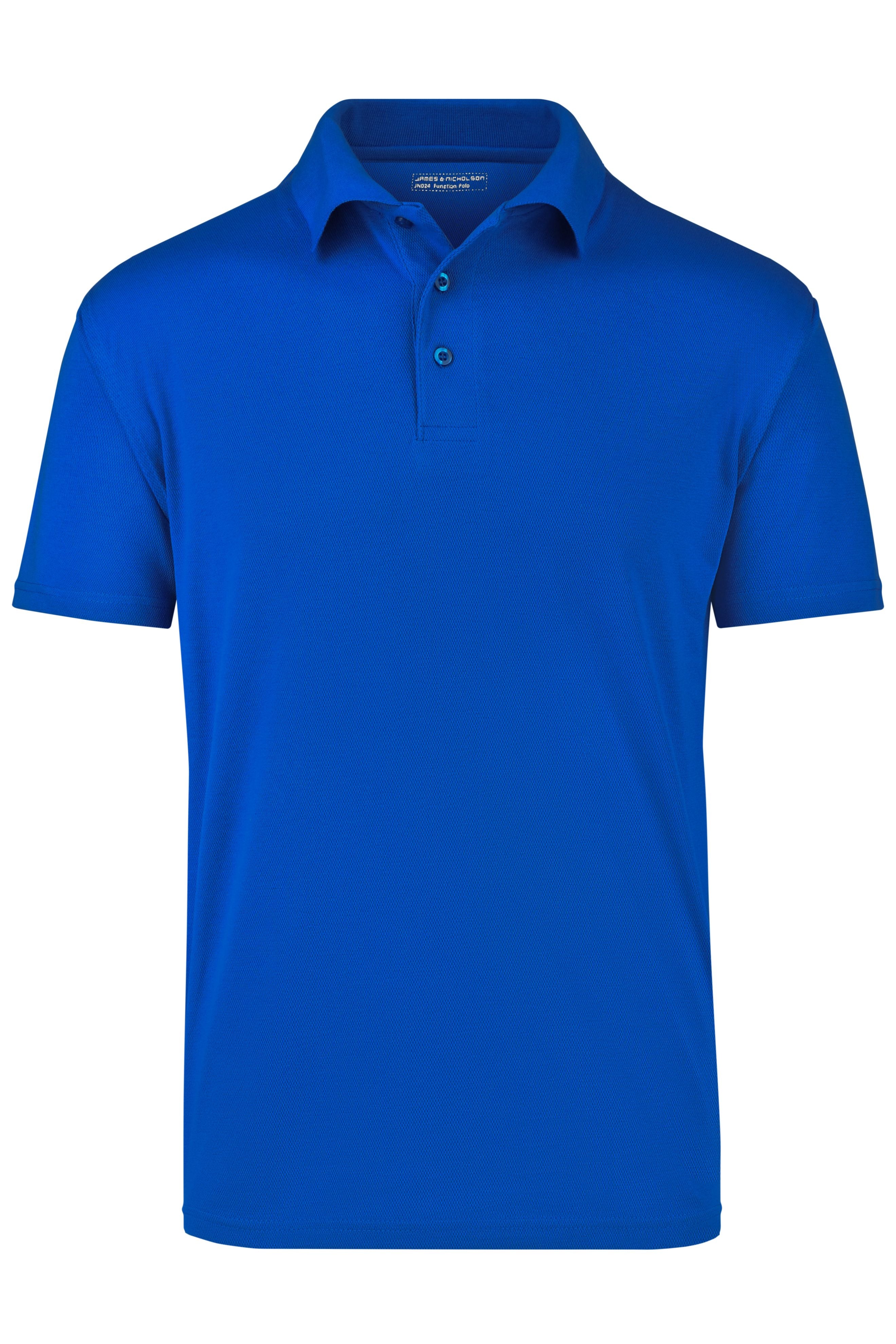 James & Nicholson Atmungsaktives Cooldry Funktions-Polo royal
