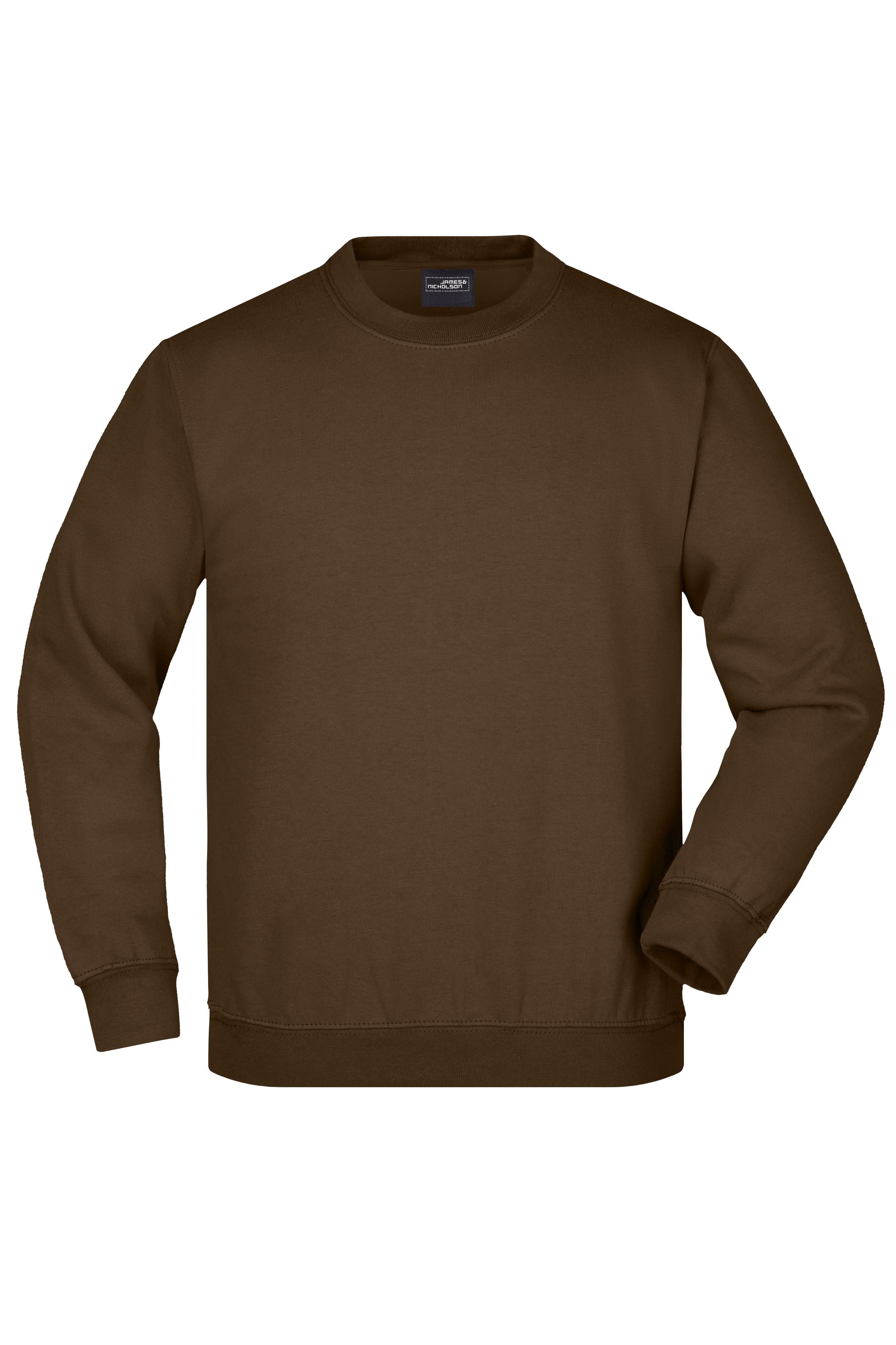 James & Nicholson Kinder Sweatshirt Pullover brown