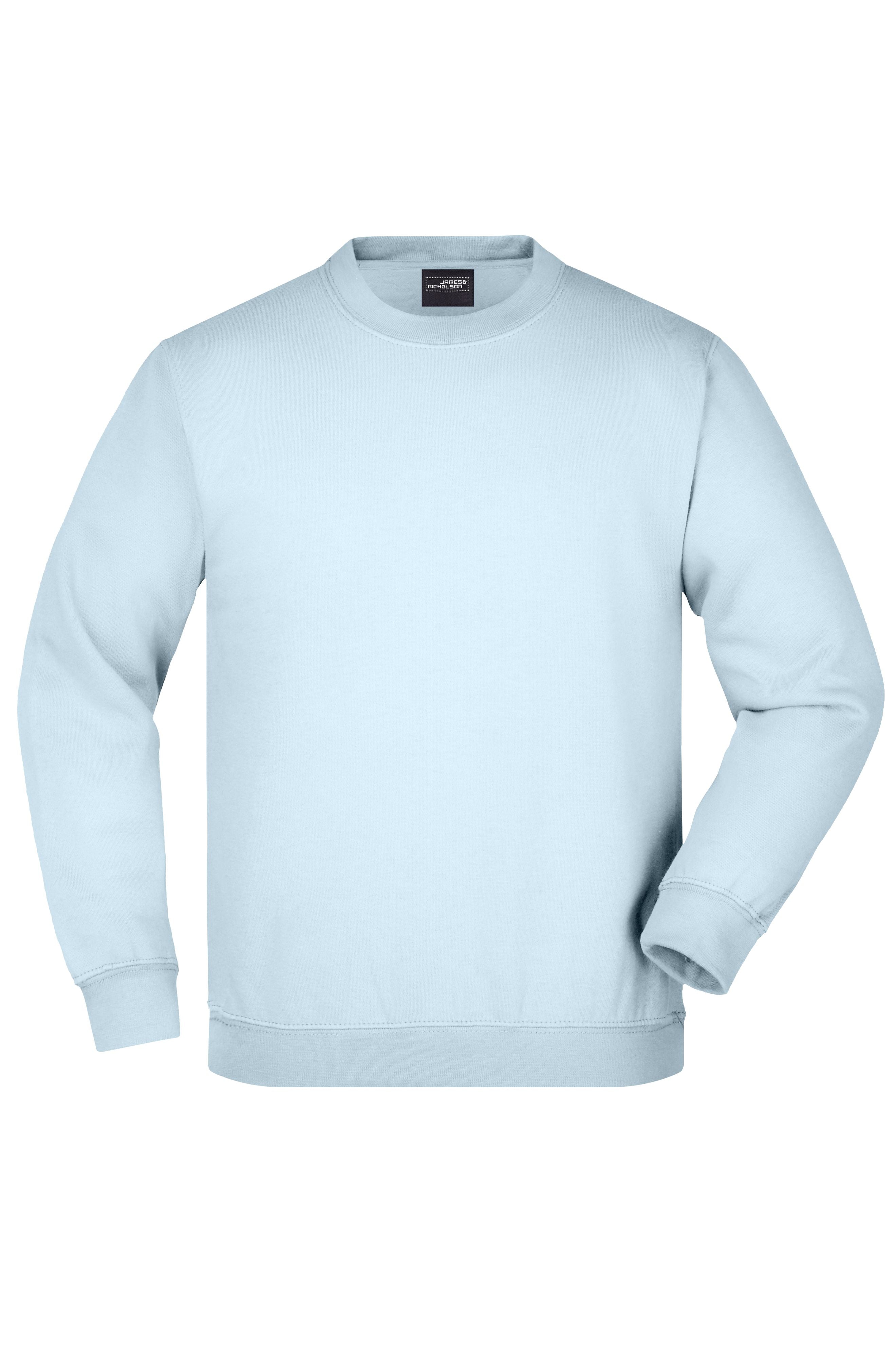 James & Nicholson Kinder Sweatshirt Pullover light-blue