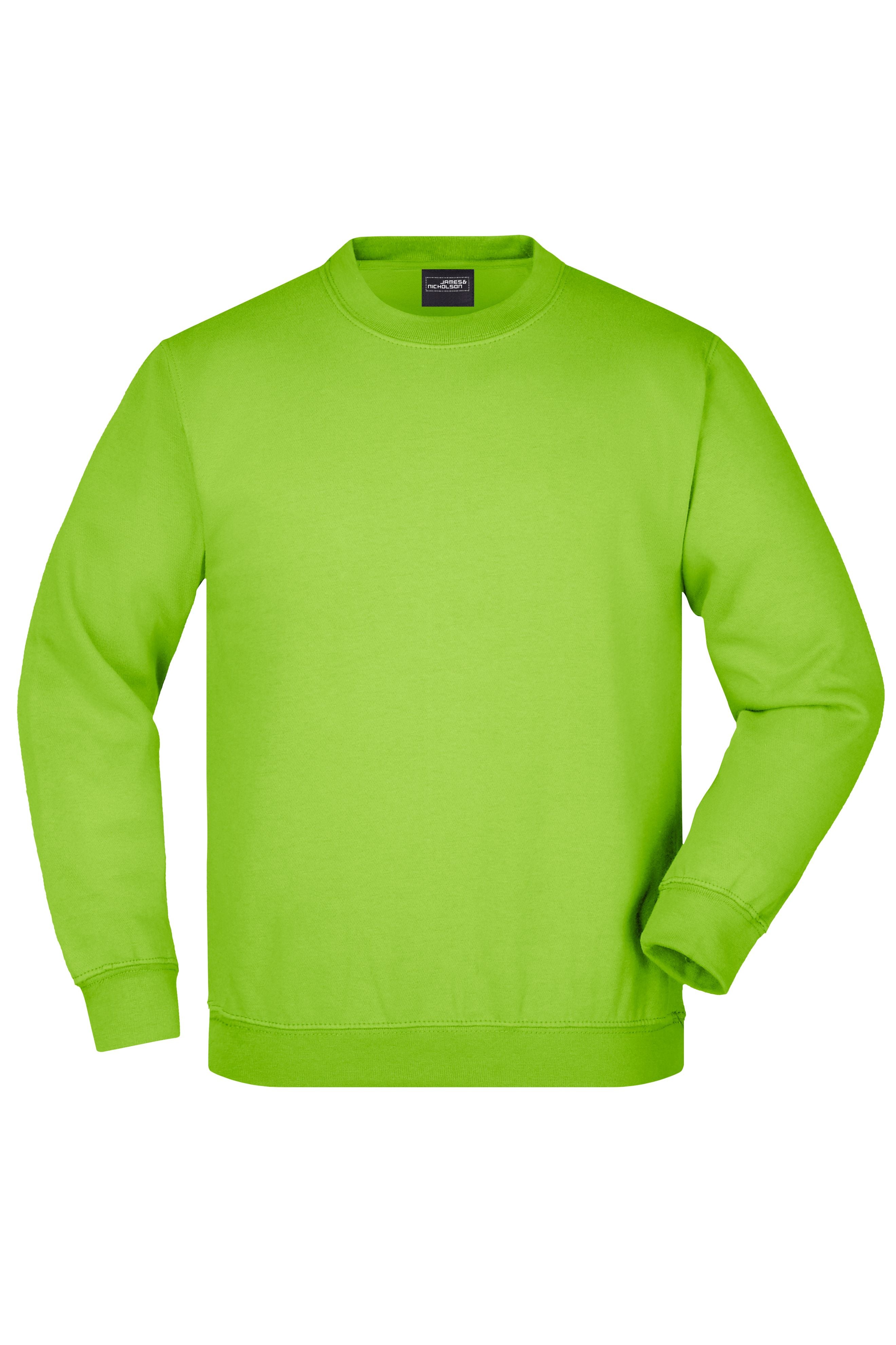 James & Nicholson Kinder Sweatshirt Pullover lime-green