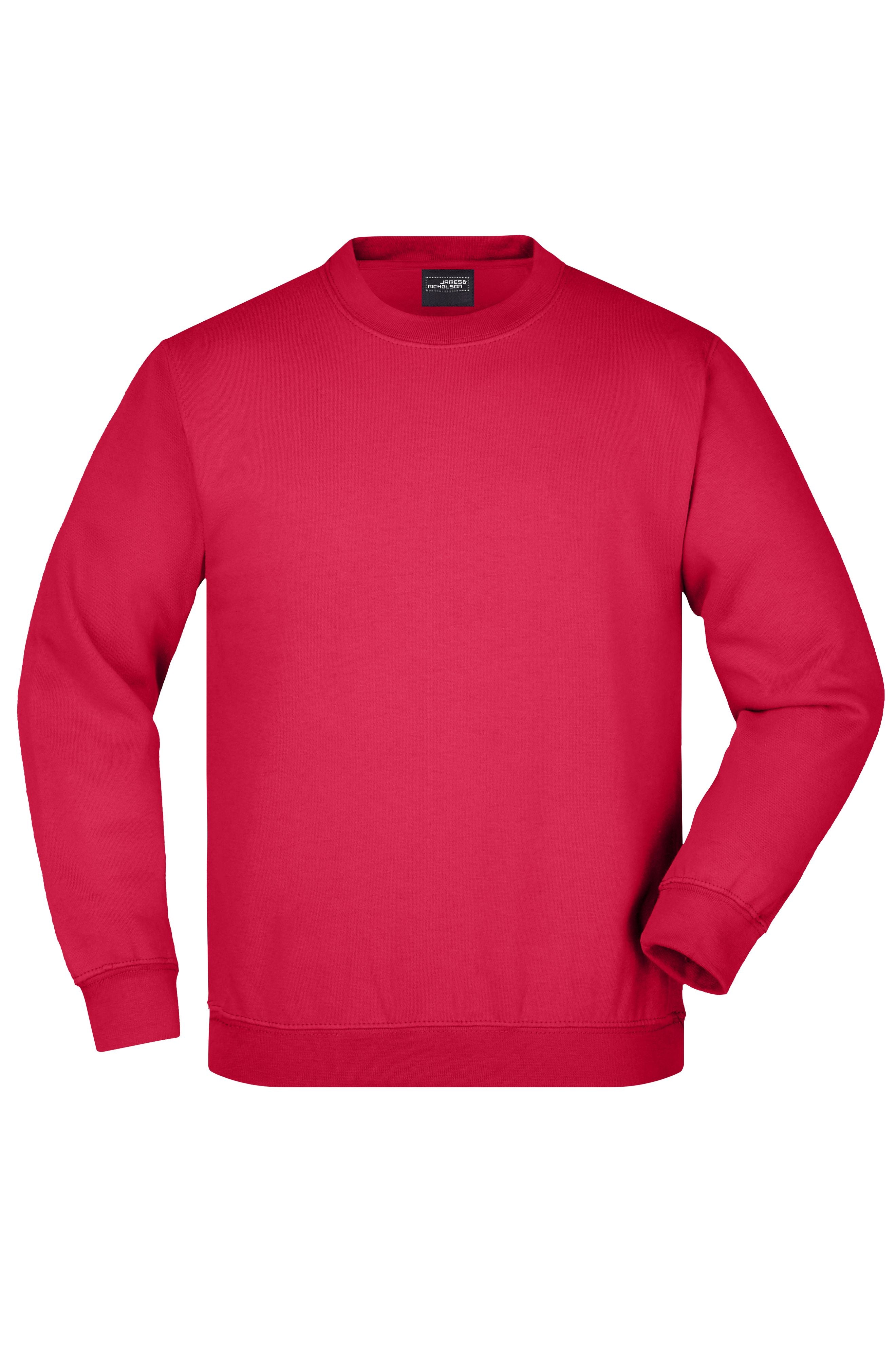 James & Nicholson Kinder Sweatshirt Pullover red