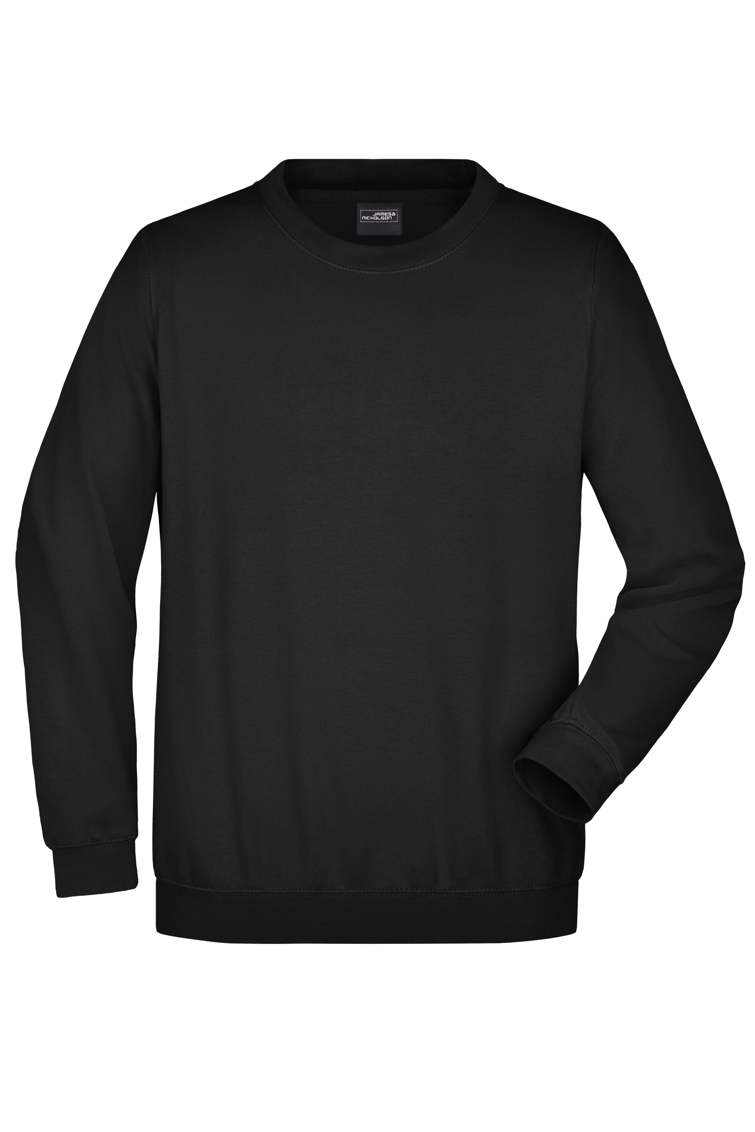 James & Nicholson Sweatshirt Pullover black