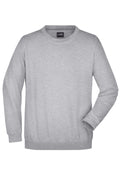 James & Nicholson Sweatshirt Pullover grey-heather