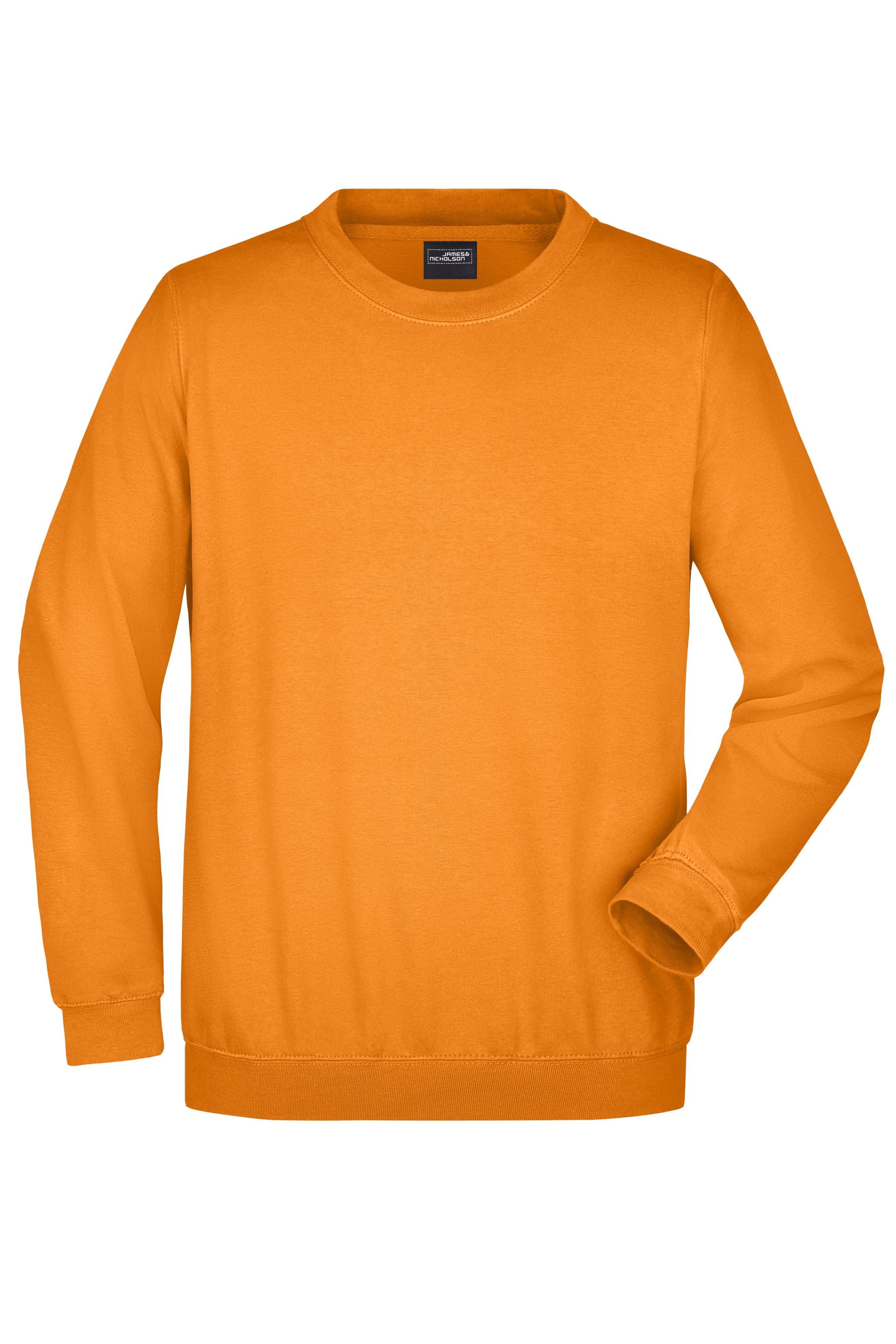 James & Nicholson Sweatshirt Pullover orange