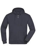 James & Nicholson Herren Kapuzensweatjacke navy