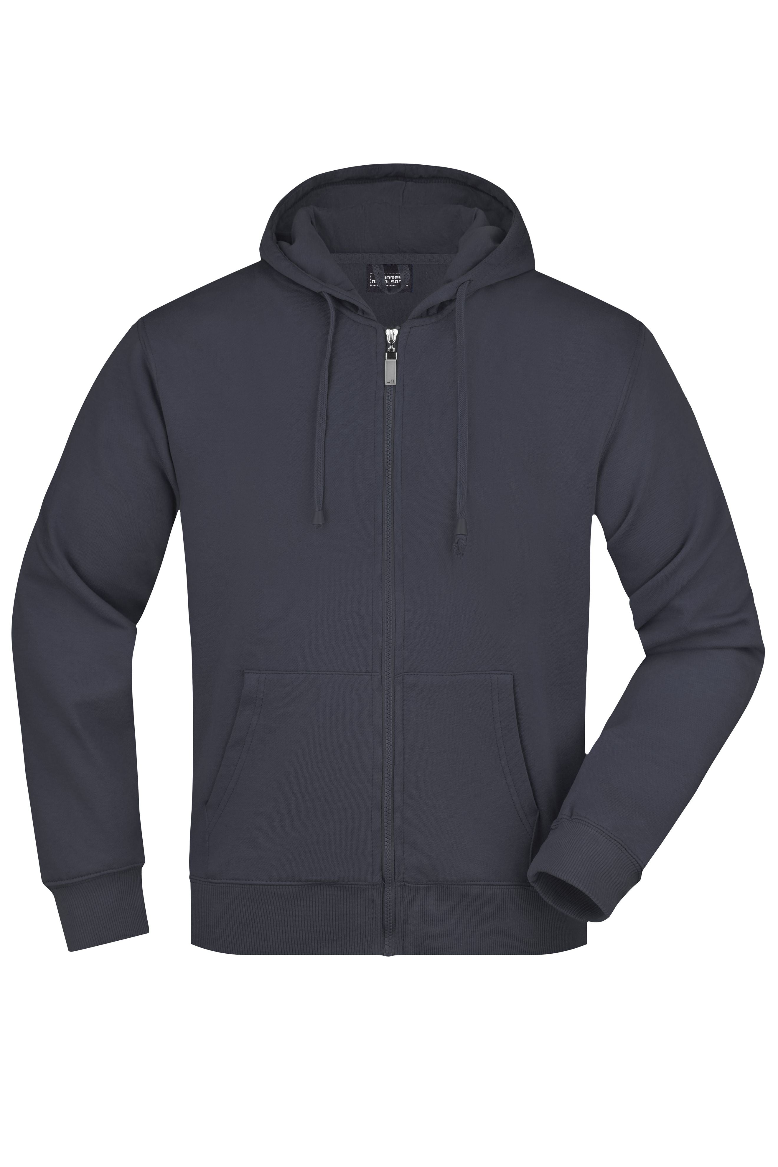 James & Nicholson Herren Kapuzensweatjacke navy