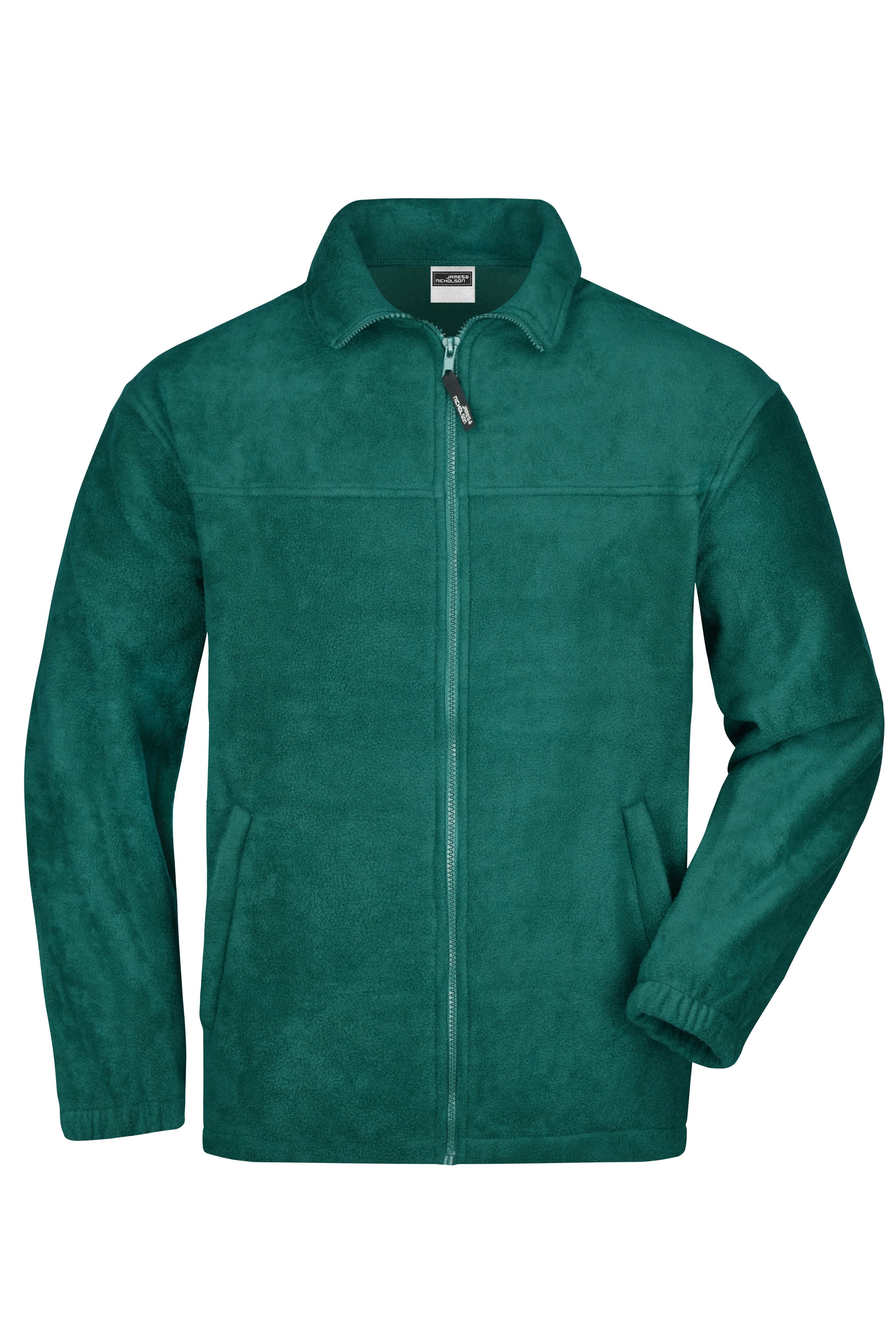 James & Nicholson Fleece Jacke dark-green