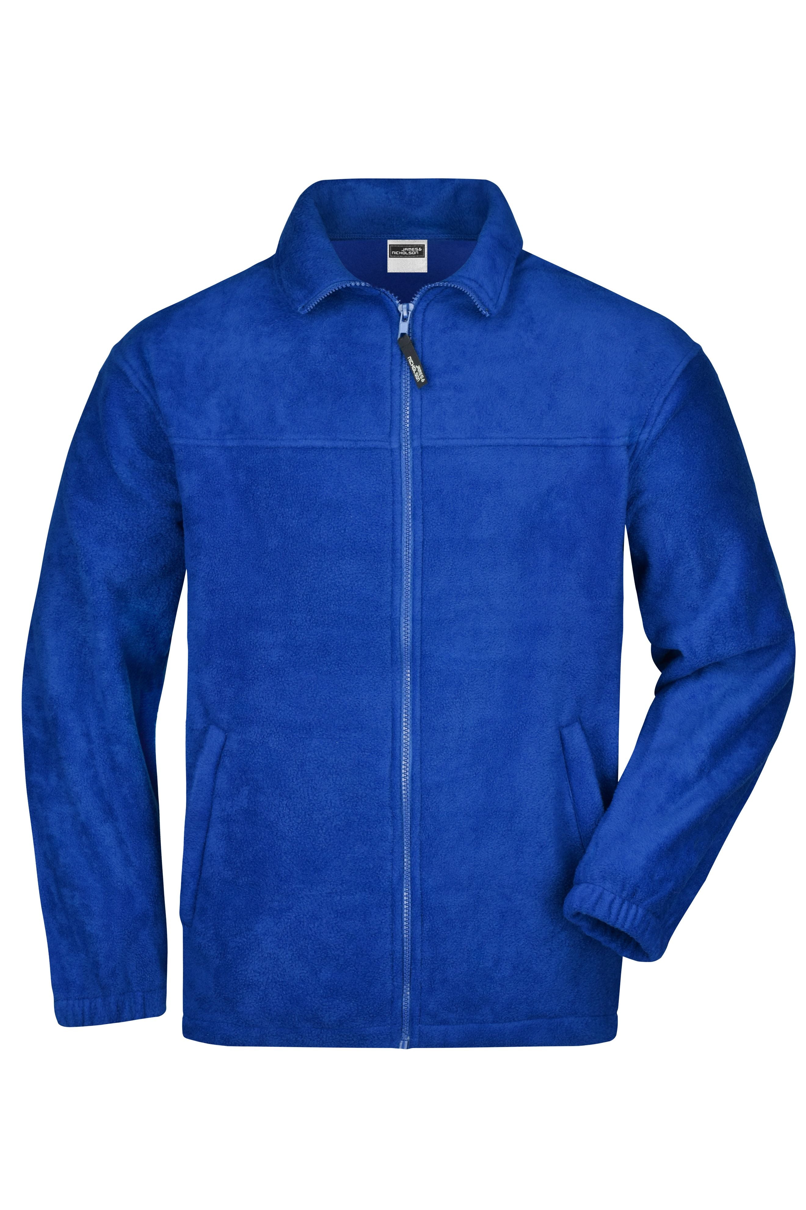 James & Nicholson Fleece Jacke royal