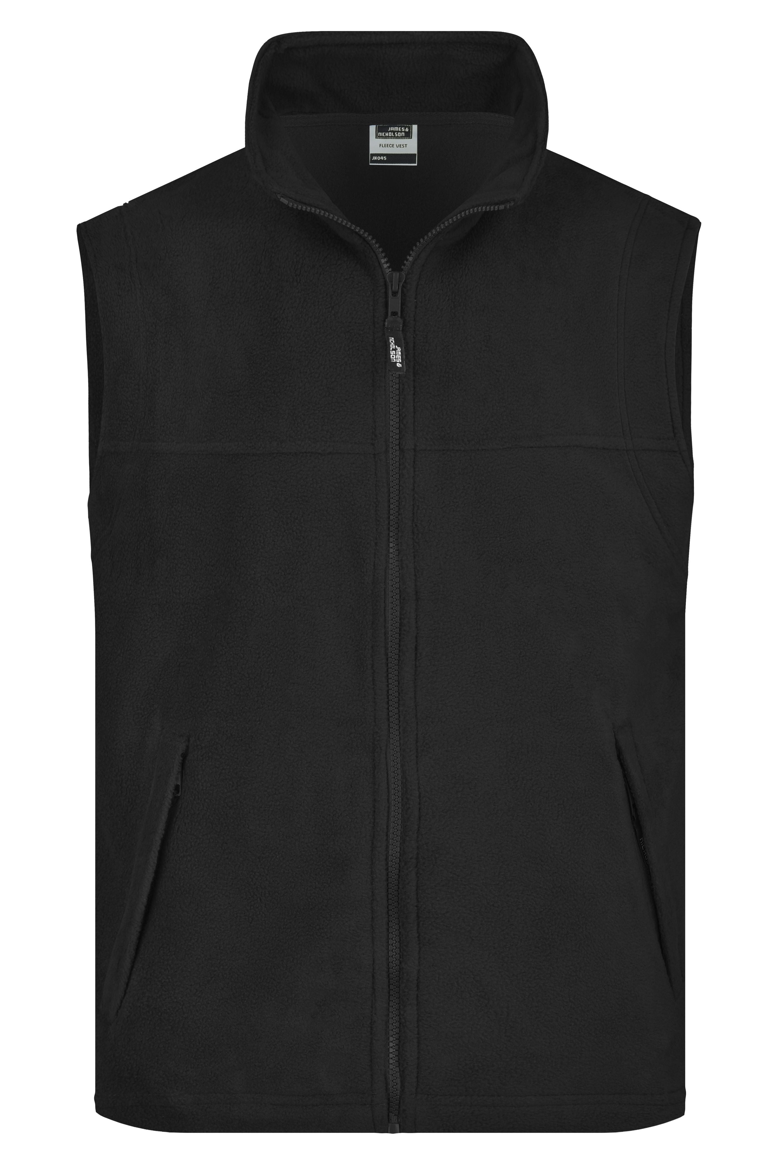 James & Nicholson Fleece Weste black