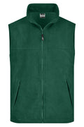 James & Nicholson Fleece Weste dark-green