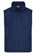 James & Nicholson Fleece Weste navy