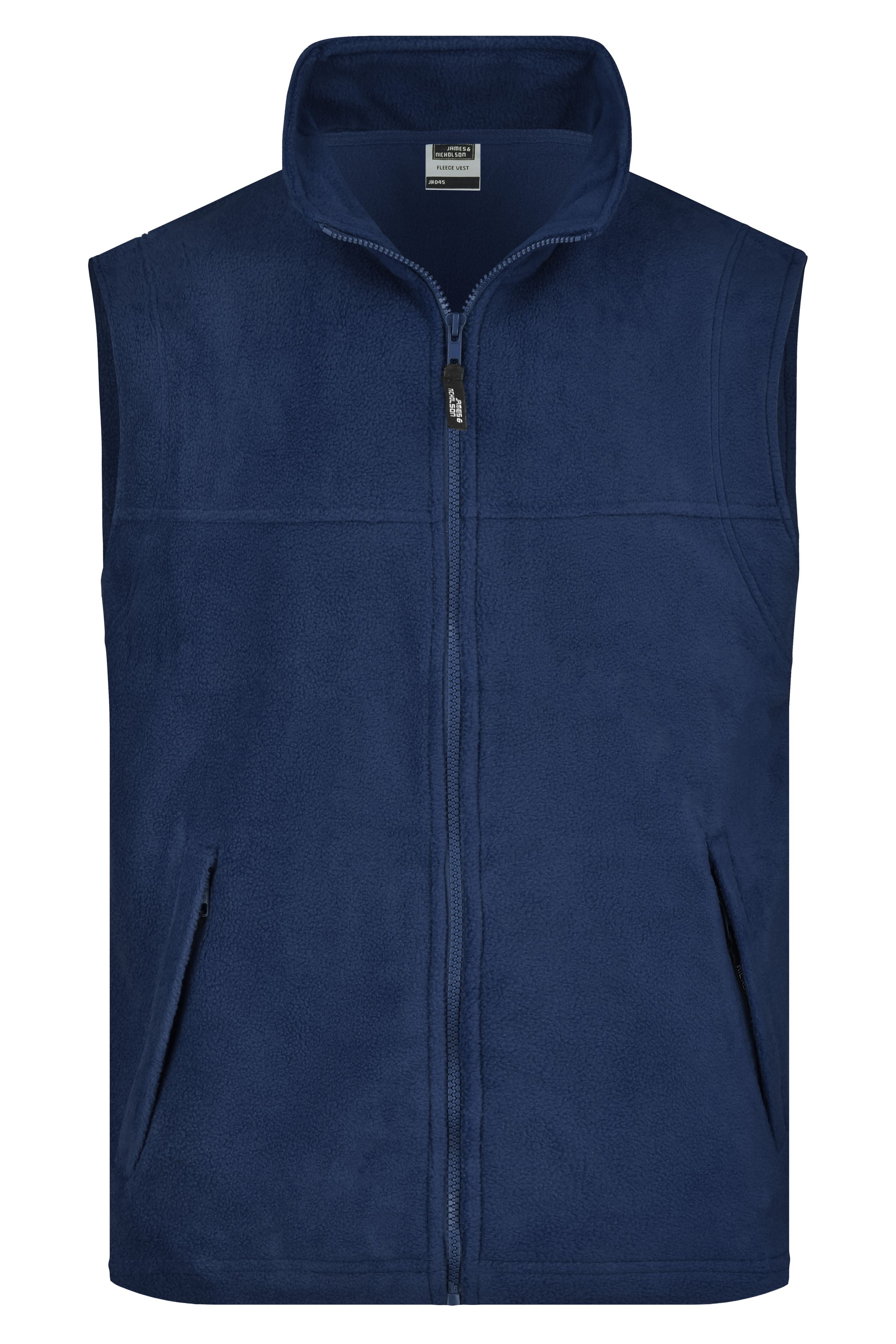 James & Nicholson Fleece Weste navy