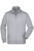 James & Nicholson Sweatjacke grey-heather