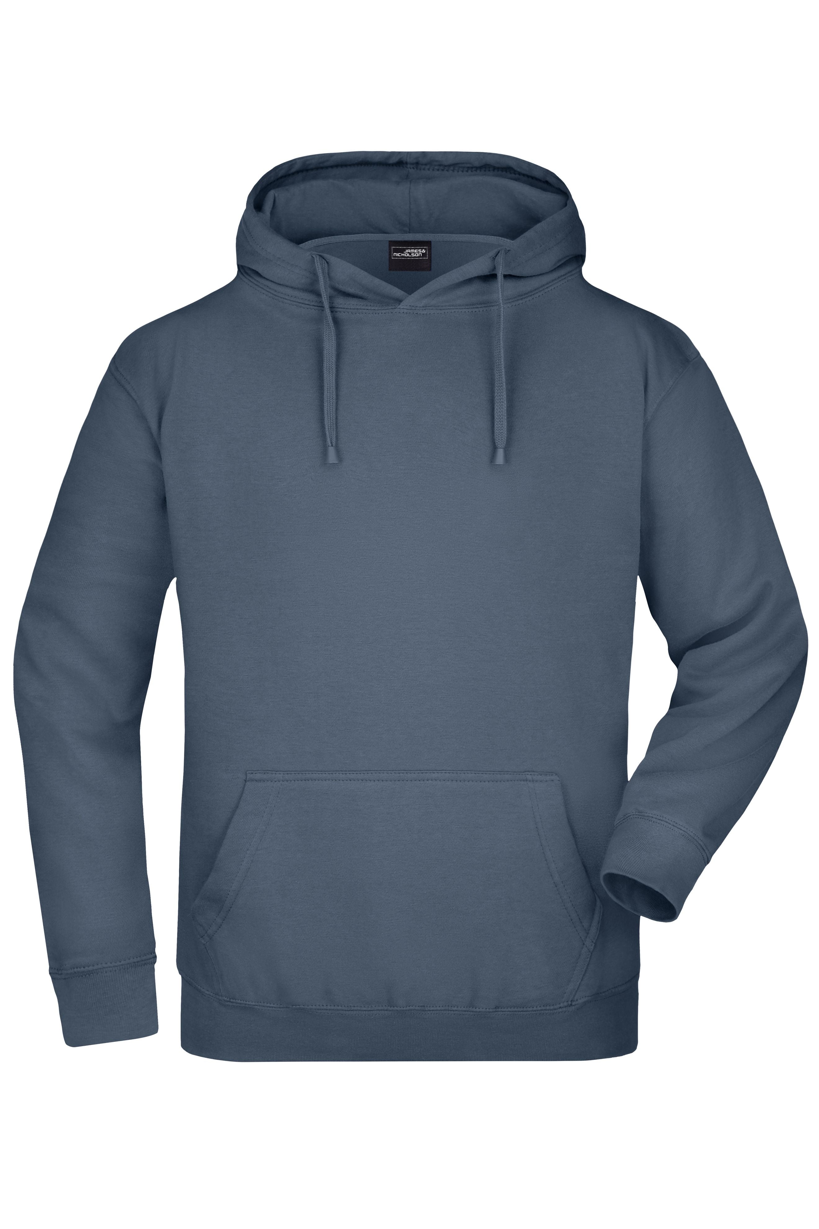 James & Nicholson Kapuzensweatshirt carbon