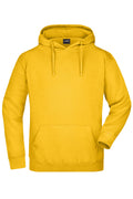 James & Nicholson Kapuzensweatshirt gold-yellow