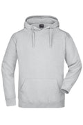 James & Nicholson Kapuzensweatshirt grey-heather