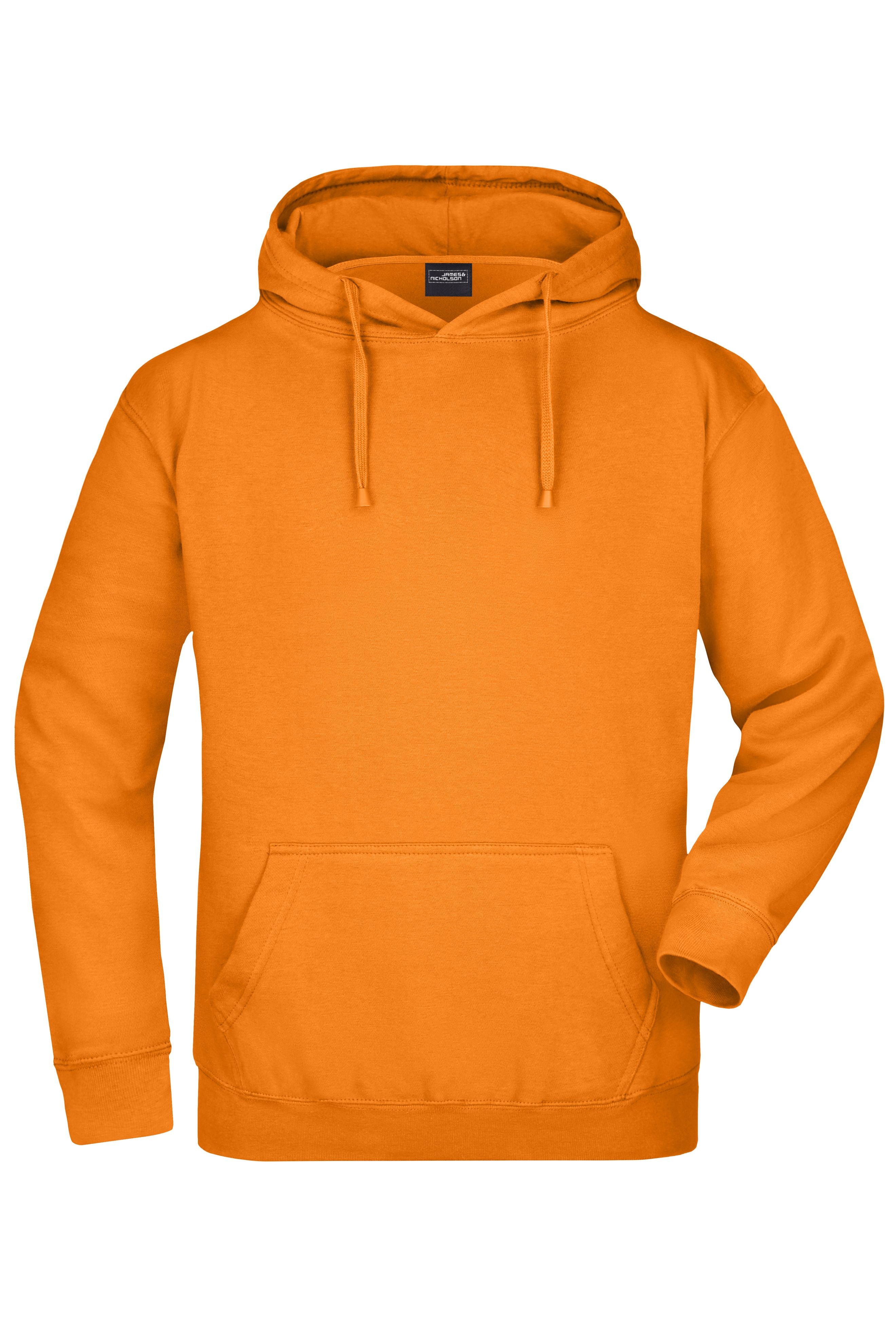 James & Nicholson Kapuzensweatshirt orange