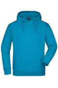 James & Nicholson Kapuzensweatshirt turquoise