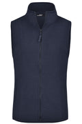 James & Nicholson Damen Microfleece Weste navy