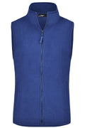 James & Nicholson Damen Microfleece Weste royal