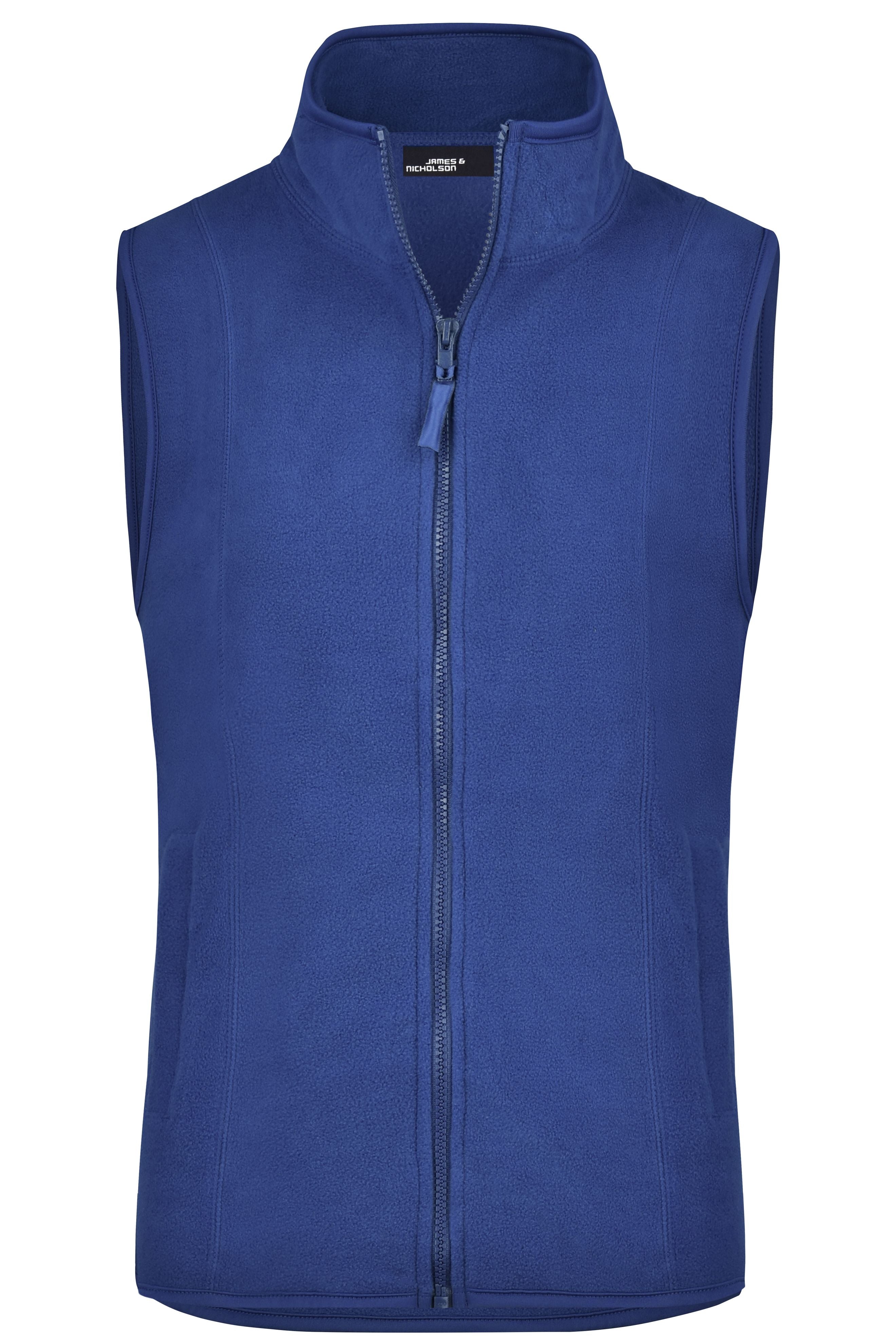 James & Nicholson Damen Microfleece Weste royal