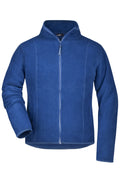 James & Nicholson Damen Microfleece Jacke royal