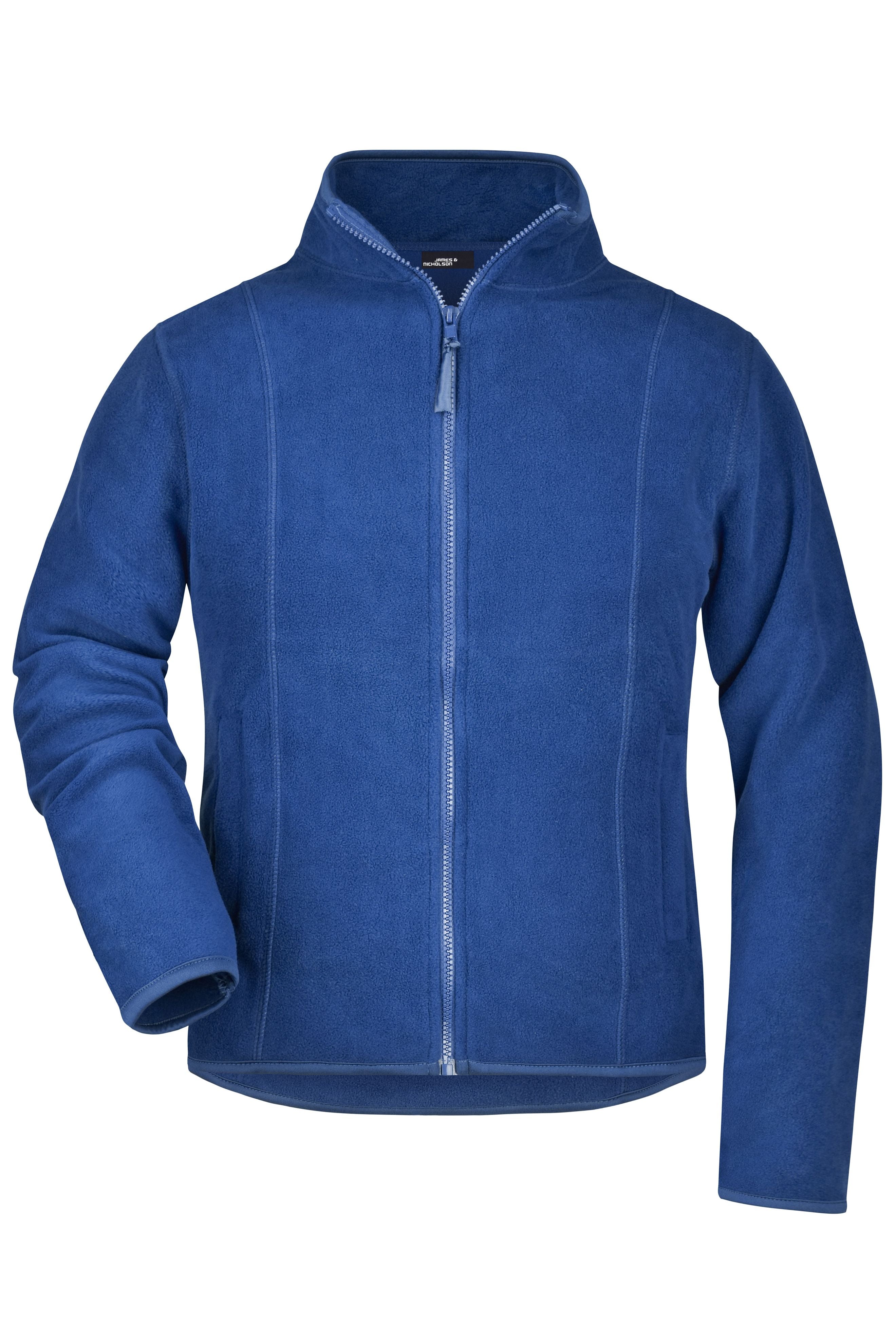 James & Nicholson Damen Microfleece Jacke royal